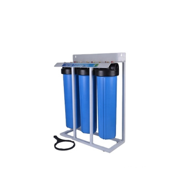 Preço barato 10 &quot;Capacidade de filtro Clear/Blue Plástico para Cartucho de Água